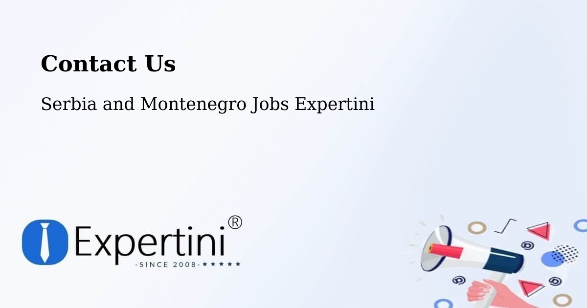 Contact Expertini – Pickering - Serbia and Montenegro Jobs Expertini