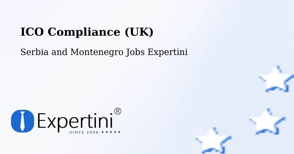UK Data Protection & ICO Compliance – Pickering - Serbia and Montenegro Jobs Expertini