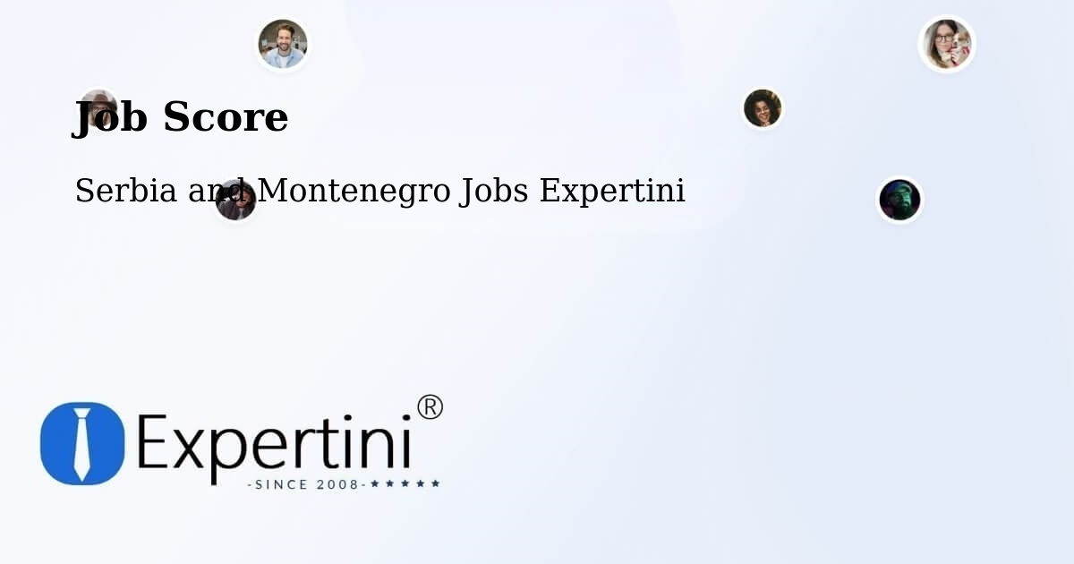 Job Score & Job Description Score Tool – Pickering - Serbia and Montenegro Jobs Expertini