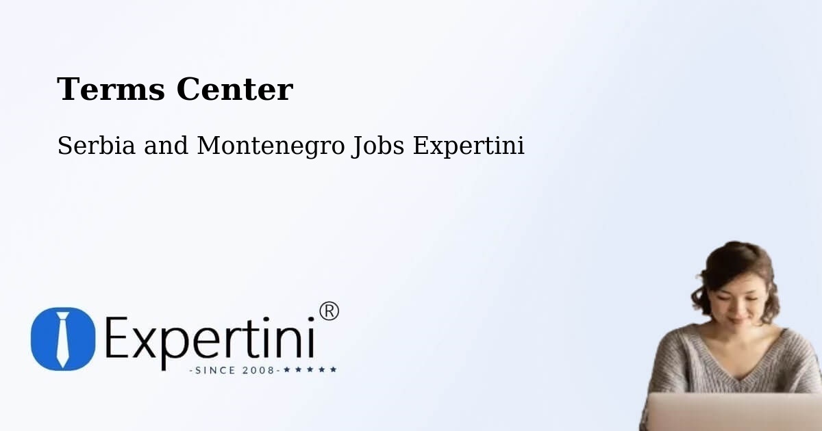 Terms of Service – Pickering - Serbia and Montenegro Jobs Expertini